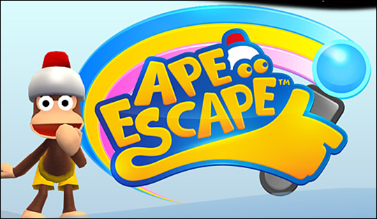 Ape Escape Title Screen